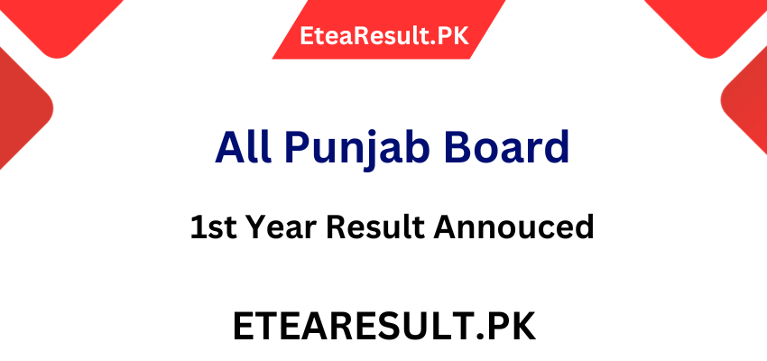 11th Class 1st Year Result 