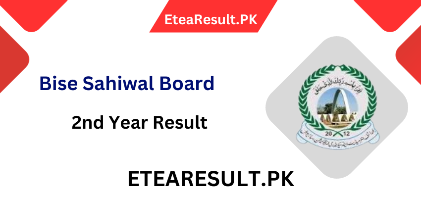 12th Class 2nd Year Result BISE Sahiwal Board