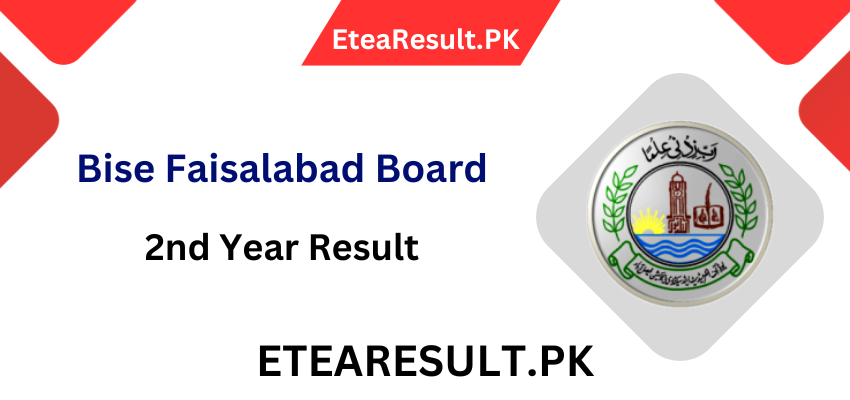 12th Class 2nd Year Result Bise Faisalabad Board 