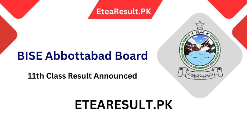 1st year 11th Class Result BISE Abbottabad