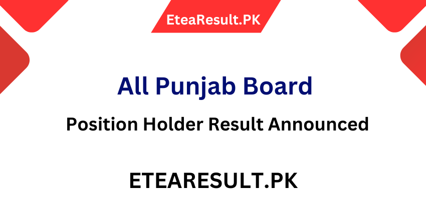 All Punjab Board 2nd Year Topper Name