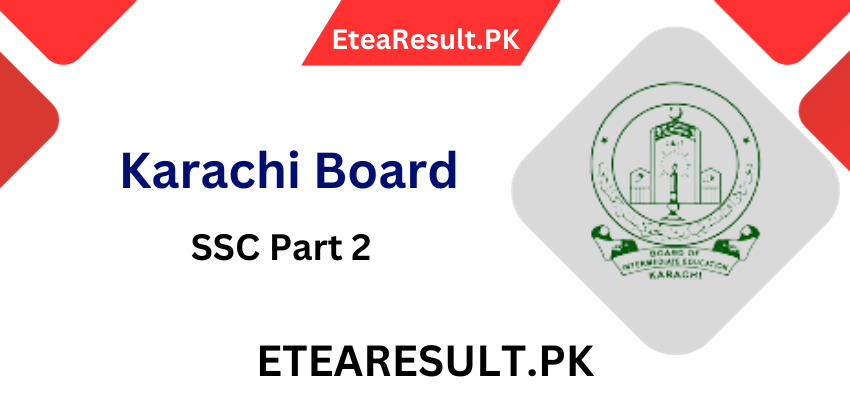 SSC Part 2 Result Karachi Board