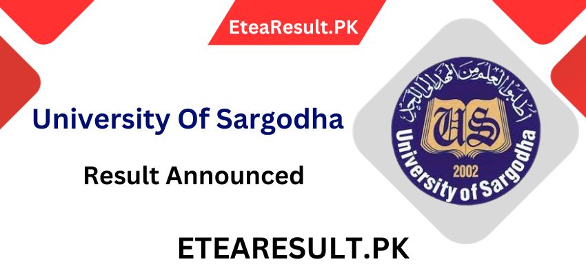University Of Sargodha MA Result 