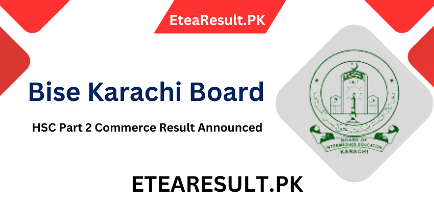 Bise Karachi Board HSC Part 2 2nd Year Commerce Result