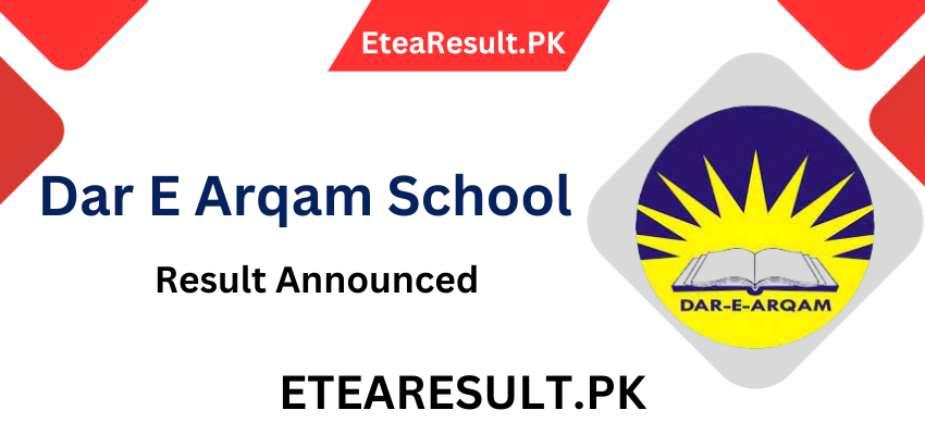 Dar E Arqam School Online Result 