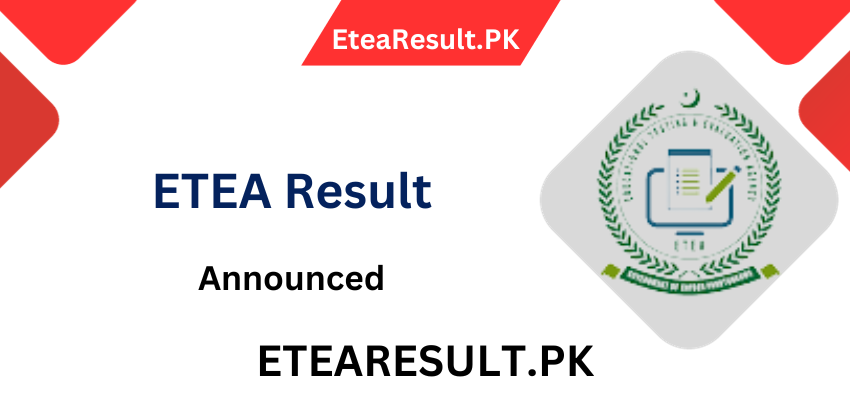 ETEA Result by roll number