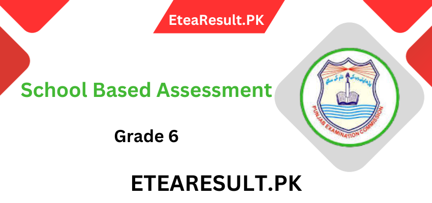 School Based Assessment Grade 6