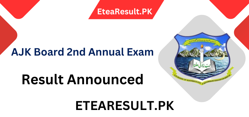 Bise Ajk Board Ssc 2nd Annual Examination Result