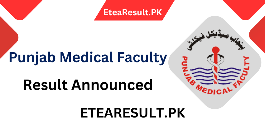 Punjab Medical Faculty Resul