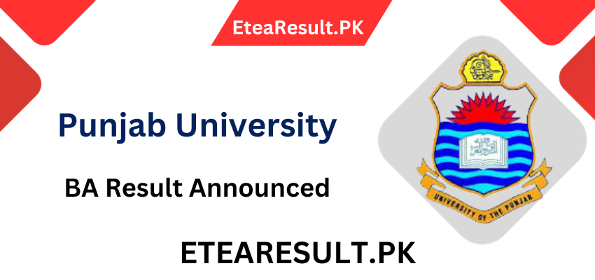 BA Part 1 Result Punjab University 
