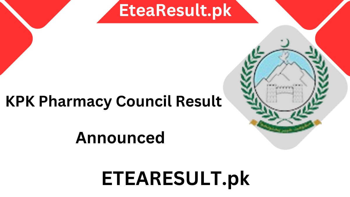 KPK Pharmacy Council Result 