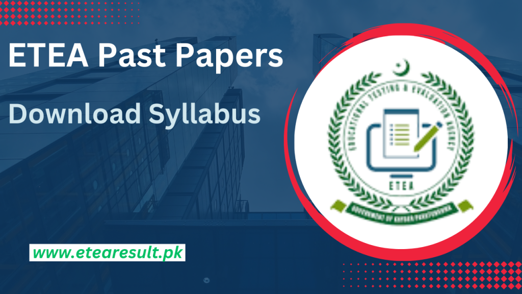 ETEA Past Papers Download Syllabus
