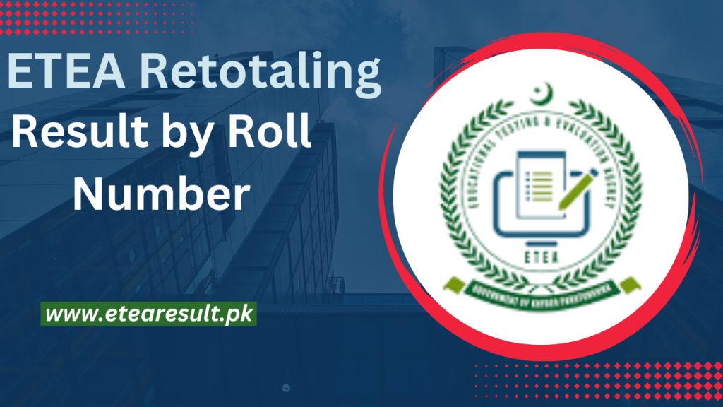 ETEA Result by Roll Number