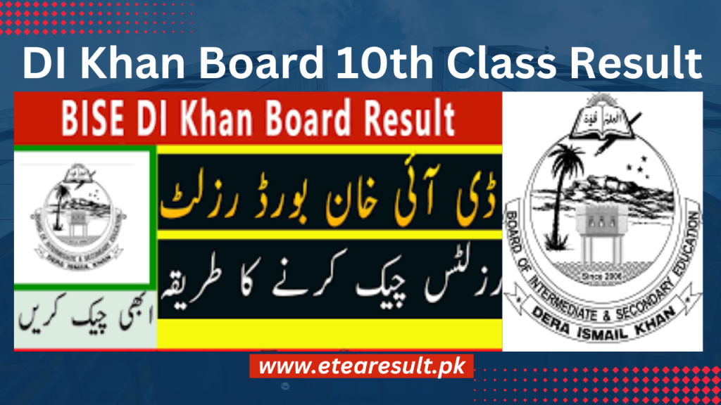 DI Khan Board 10th Class Result 2023