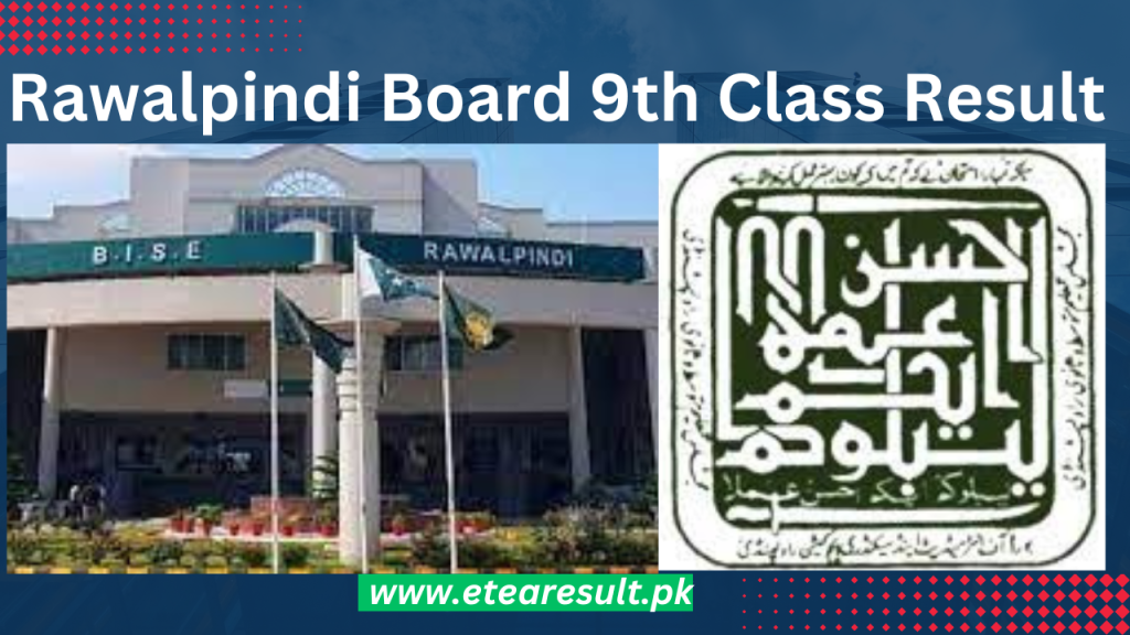 Rawalpindi Board 9th Class Result 2023