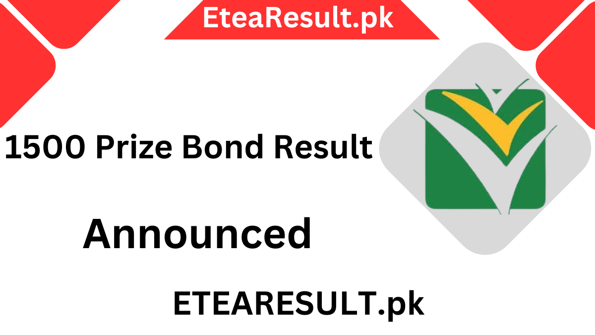 1500 Prize Bond Draw Result Today 15 February 2024